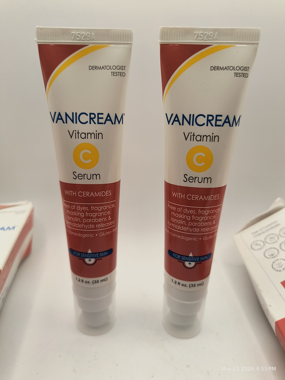 Vanicream Vitamin C Serum with Ceramides Two Pack 35mL Each